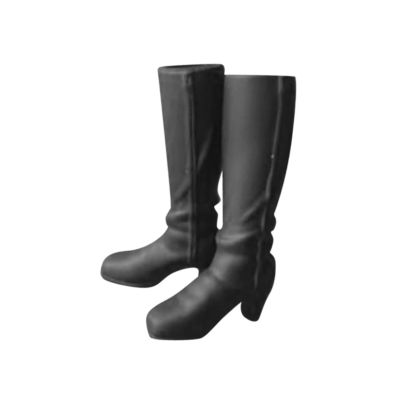 1/6 Scale Figure Boots Doll Shoes Dress up High Heeled Shoes Knight Boots for Club Dining Room Household Bedroom Gifts