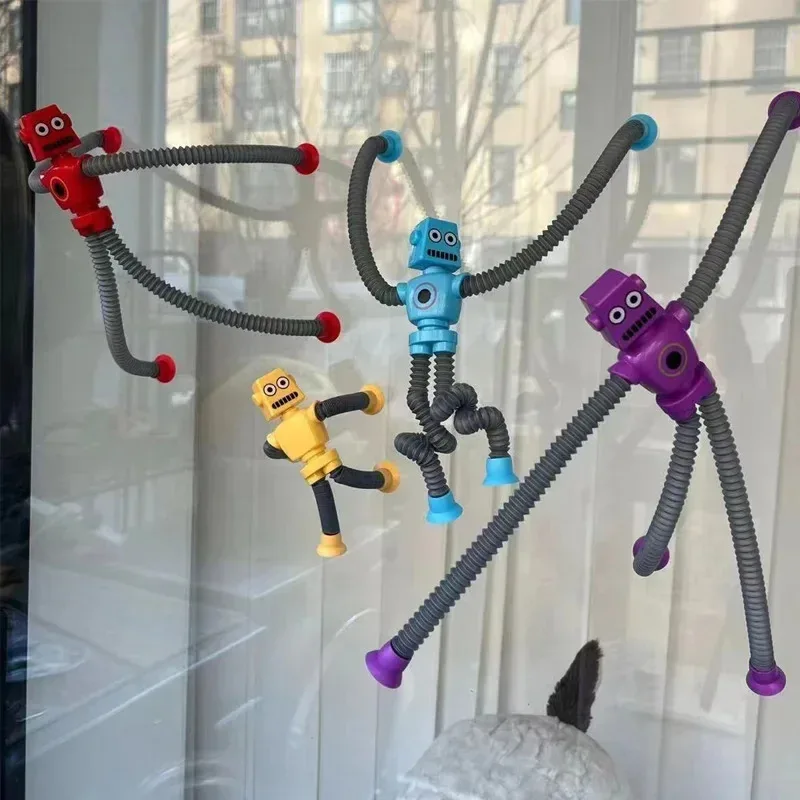Gifts for children at holiday parties, adult suction cups, bursting tubes, pressure reducing and retractable toys, giraffe hand