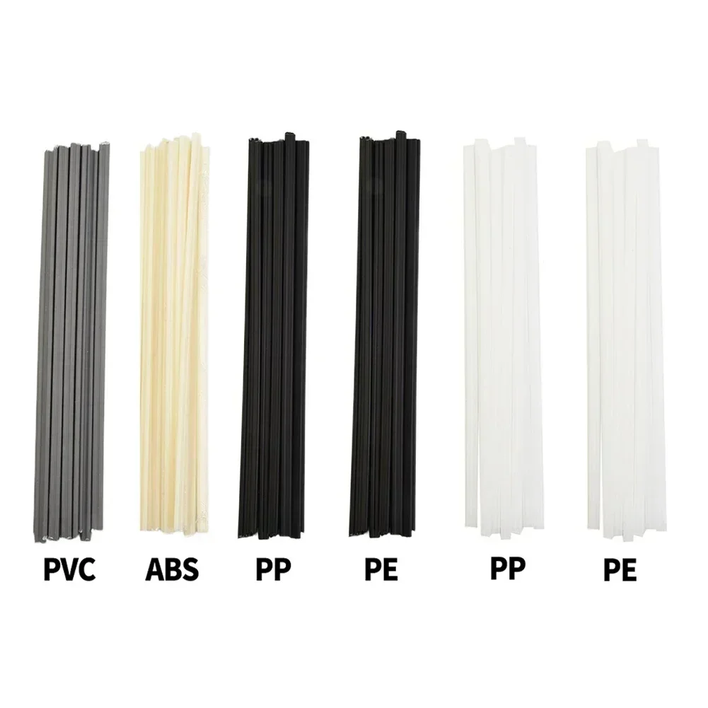 10Pcs Plastic Welding Rods Set 20cm PP/PE/PVC/ABS Polypropylene Welding Sticks Car Bumper Repair Tools For Plastic Welder