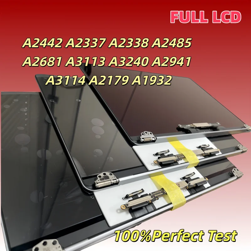 

Новый сменный ЖК-дисплей в сборе для Macbook Air Retina A2337 A2338 A2681 A3113 A3240 A2941 A3114 A2179 A1932