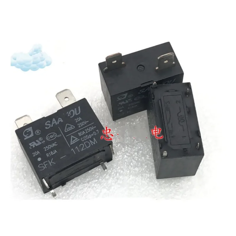 Air conditioning relay SFK-112DM 4-pin brand new 12VDC 20A one normally open DC12V