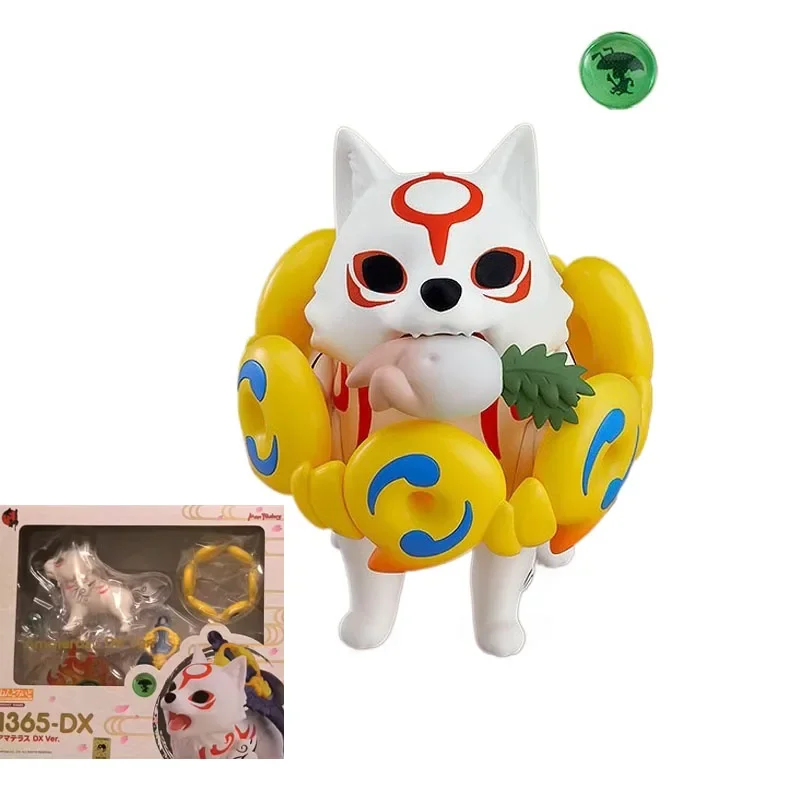 Good Smile Original Nendoroid Okami Amaterasu 1365 1365DX joints Movable Anime Action Figures Toys For Boys Girls Gift Model