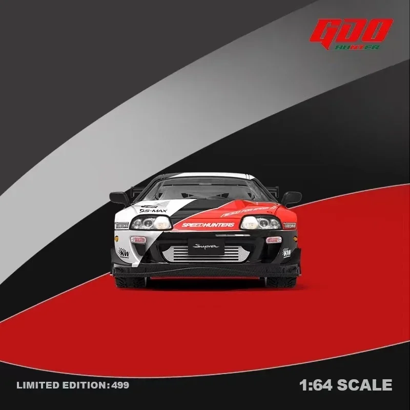 Disponibile GDO 1:64 Supra A80Z NFS Racing Diecast Diorama collezione di modelli di auto giocattoli In miniatura