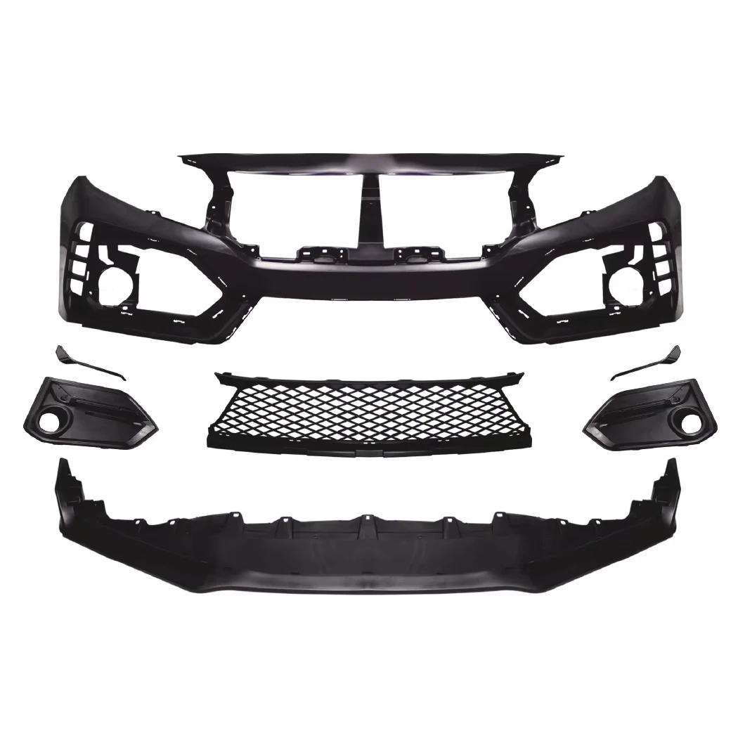 

Car Part Bodykit Front Bumper Assy for 2019-2021 Upgrade Typer Front Bumper for