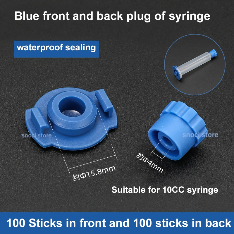 10CC 30CC 50CC Industrieller Spender, Spritzenzylinder, Spenderspritze, Schalter, vorderer Stecker und hintere Abdeckung, Adapter, Kolbenanschlüsse – Detail 1