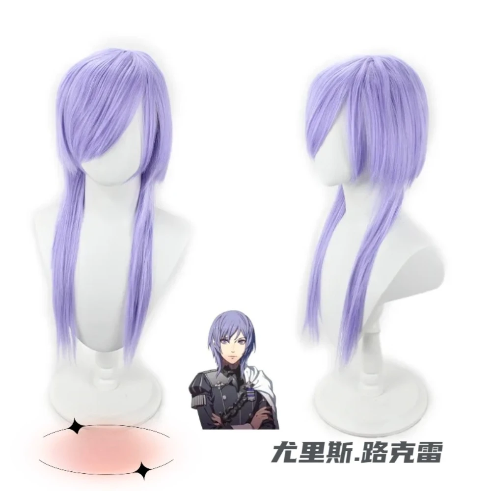 

Fire Emblem Three Houses Yuri Lowell Purple Jellyfish Cosplay Wig Anime Hair