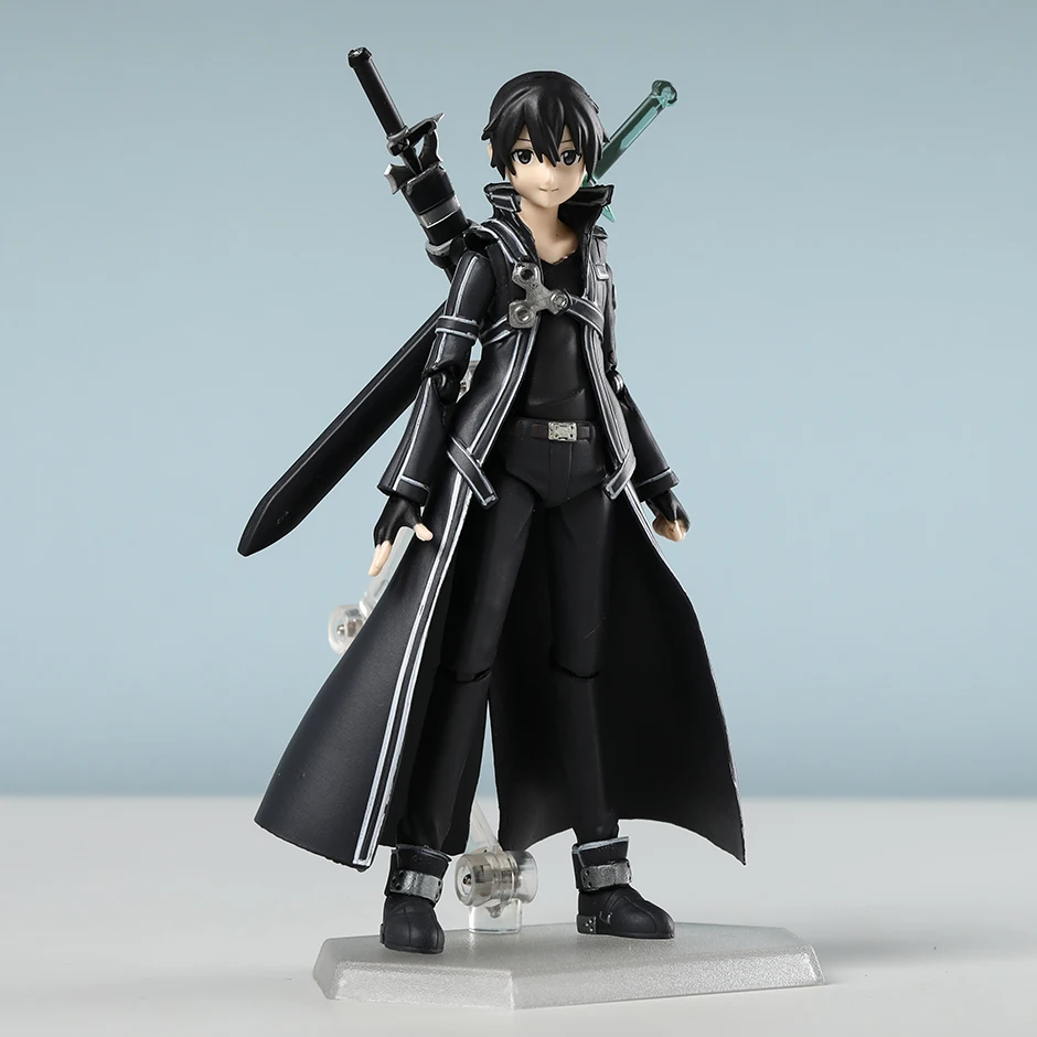 Figma Sword Art Online Kirito Kazuto 174 Asuna 178 PVC Model Anime Collection Action Figure Toy Gift