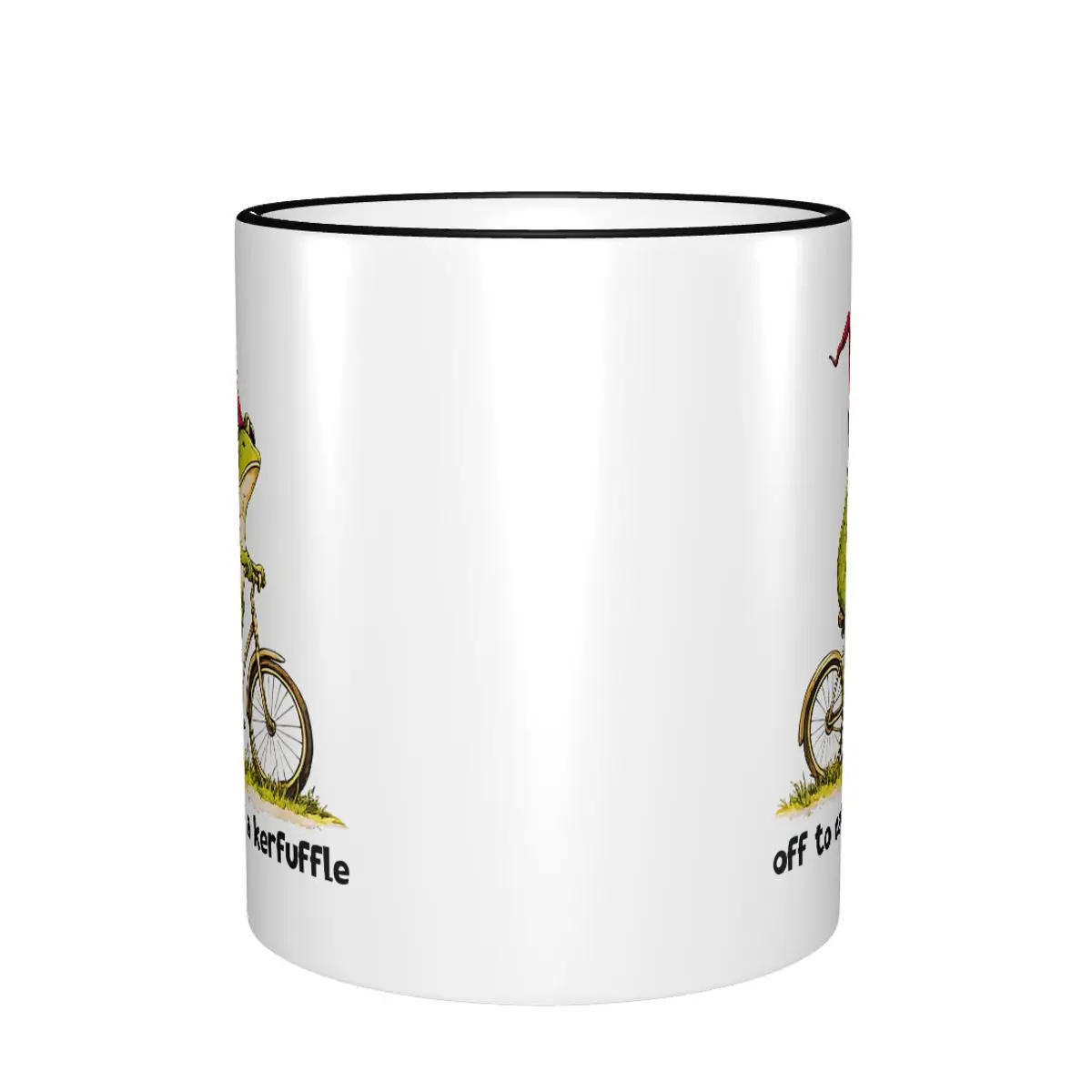 Off To Cause A Kerfuffle Frog Funny Mugs Cute Funny Frog Meme Coffee Cup Christmas Gifts For Kids Adult