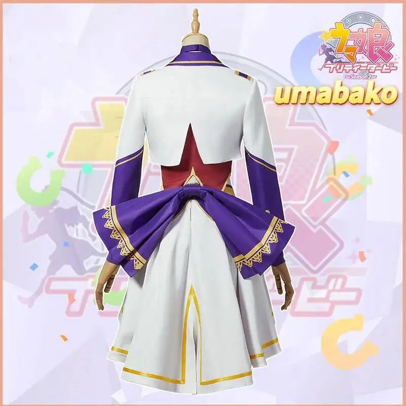 Anime Umamusume: Pretty Derby 시즌 2 Umabako Stage SJ 로리타 드레스 유니폼 코스프레 의상 할로윈 여성