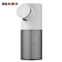 USB Automatic Liquid Soap Dispenser Touchless Sensor Foam Machine with Temperature Display for Bathroom Equipment