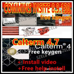 Newest Cummin Insite 8.9 PRO Engine Diagnostic Software free Keygen + Calterm 4.7 MetaFiles v4.7.1.007+free keygen+free install