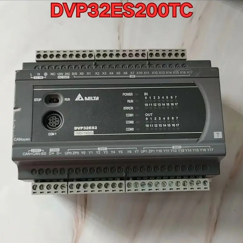 Second-hand PLC module DVP32ES200TC function test is normal Original authentic The latest quotation in 2026