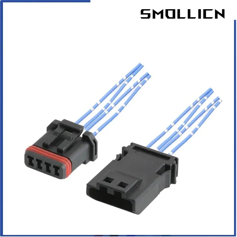 1 Set 4 Pin Female Male Auto Waterproof Connector Car Rearview Mirror Heating Wire Harness Plug Socket MX19004S51 MX19004P51