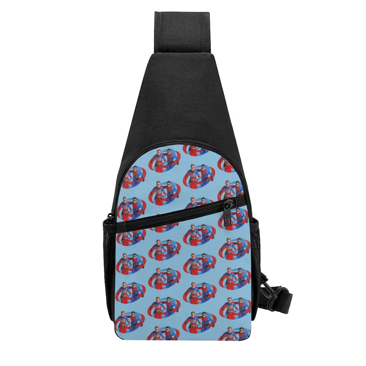 Henry Danger - Action Log Chest Bag Men Sling Crossbody Backpack Chest Bag Travel Hiking Daypack Shoulder Bag