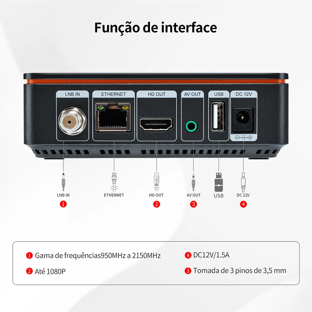 GTMEDIA V9 Prime спутниковый ресивер DVB-S/S2/S2X, 1080P VCM/ACM/Multi-stream/T2-MI поддержка BISS auto roll, Встроенный 2,4G WIFI