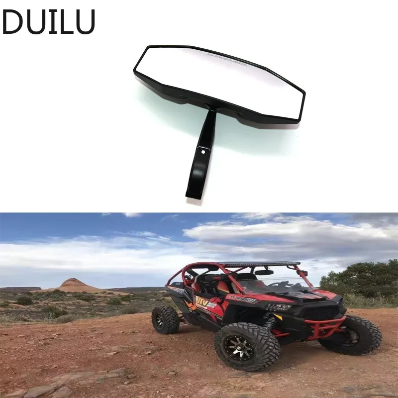 UTV Center Rearview Mirror 1.75" Convex Mirror for Polaris General 1000 XP RZR S 4 570 900 ATV UTV