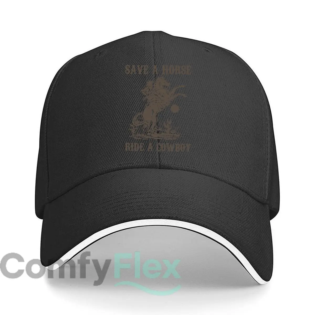 Caballo y vaquero Hip Hop sombrero moda deportes al aire libre sándwich gorra de béisbol
