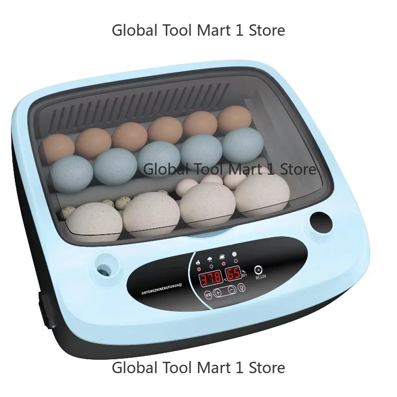 

Fully Automatic Dual Power Supply 15 Eggs Incubato-r Cheap Small Egg Incub-ator Chicken Egg Incuba-tor 220V/110V