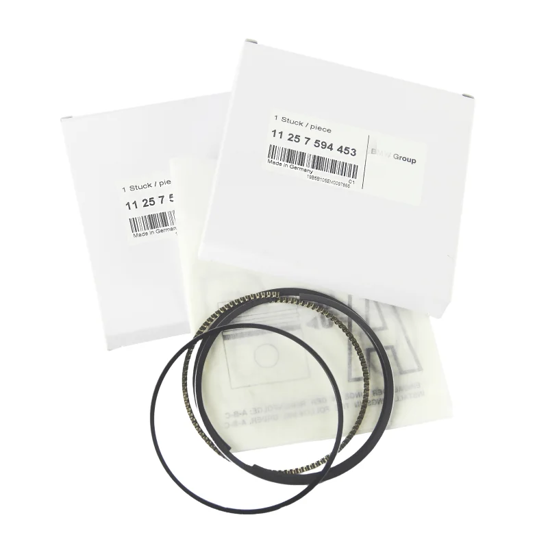 مجموعة حلقات المكبس الجديدة لسيارات BMW F10 F15 F22 F30 F32 E84 OEM: 11257594453   11 25 7 594 453