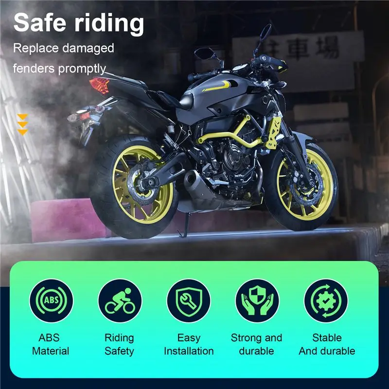 Reliable-Motorcycle Fairing Cover Upper Cowl Front Fender Side Panel Mudguard For MT-07 MT07 FZ-07 2012-2017