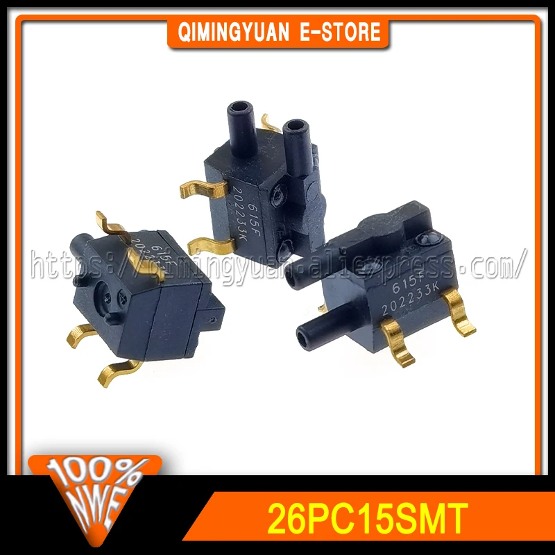 

1~20PCS/LOT 26PC15SMT Differential pressure sensors 615F SMD-4 0 to 15Psi Diff Gauge 100% New Original In Stock