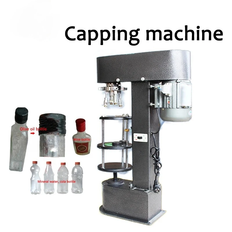 New Mineral Water Bottle Sealing Capping Machine Automatic Bottle Cap Gland Plastic Bottle Locking Machine 110/220V