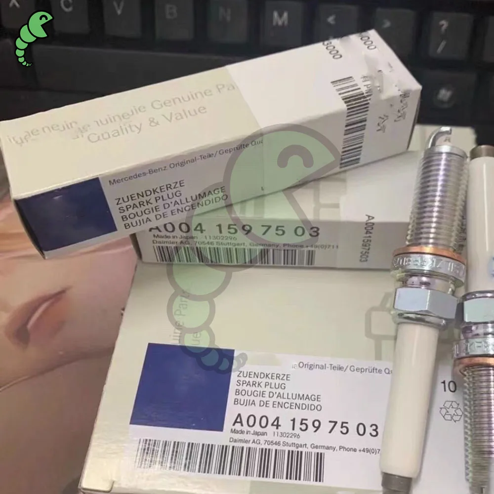 A0041597503 High Quality New Car Auto Engine Bujias Iridium Spark Plug For C63 GLC43 AMG C300 SILZKFR8D7S A0001590500 0041597503