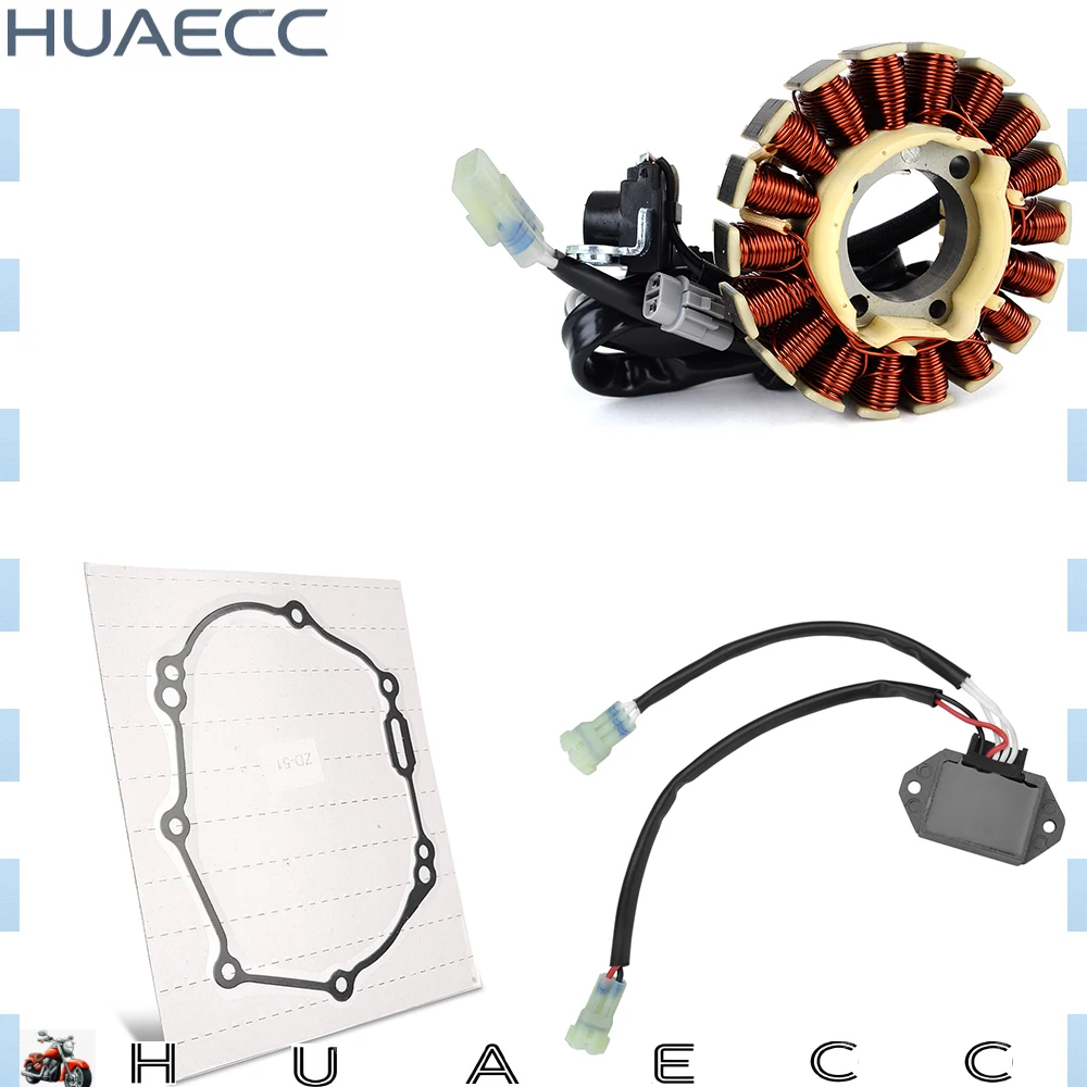 

For Yamaha YZ250 YZ250FX WR250 WR250F 2019 2018 2017 2016 2015 1SM-15451-00 2GB-81960-00 Stator Coil + Gasket + Rectifier