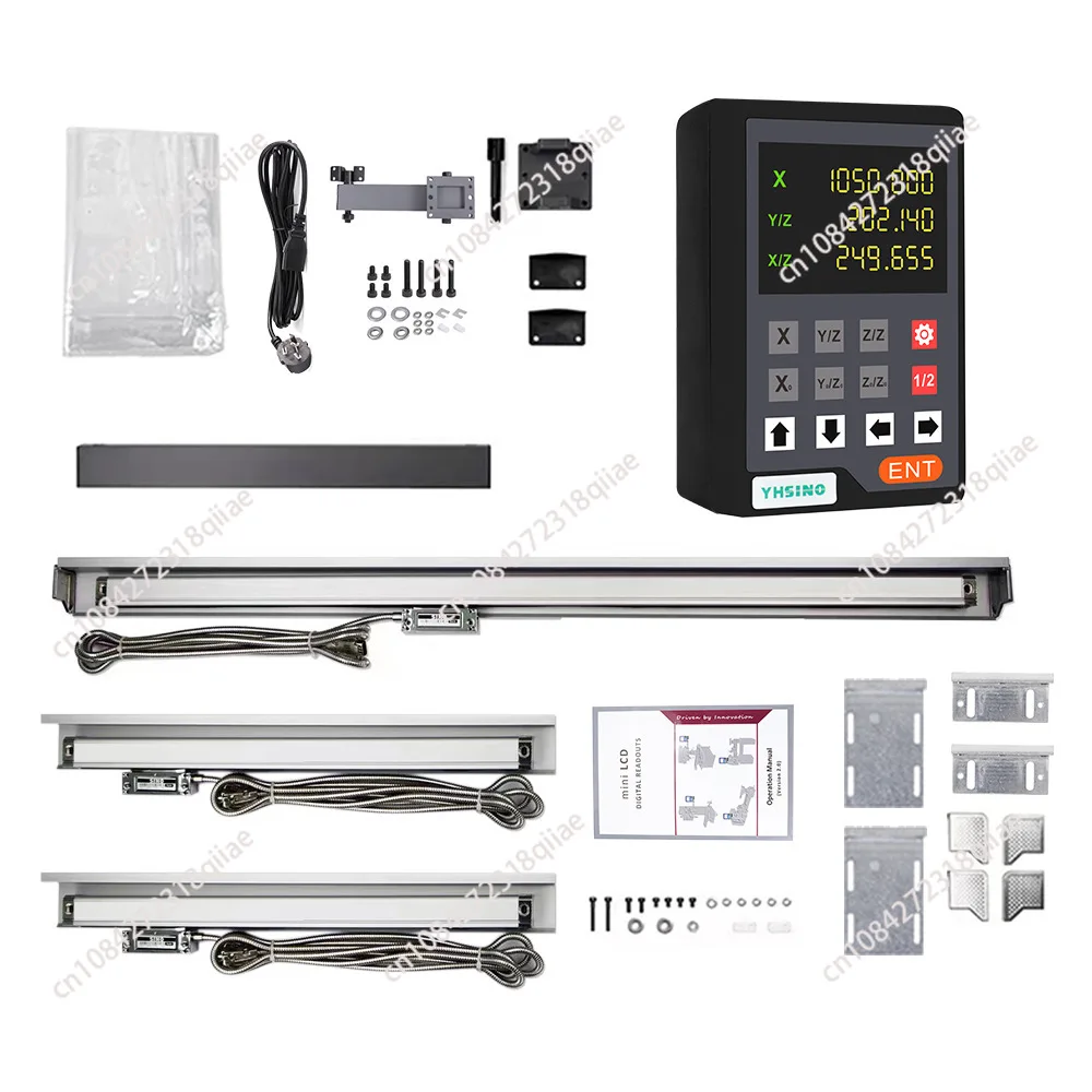 YH800 Mini Digital Readout for Lathe 2 3 Axis Dro Set Display YH800-2E YH800-3E TTL DB9 for Lathe Milling CNC Boring Machines