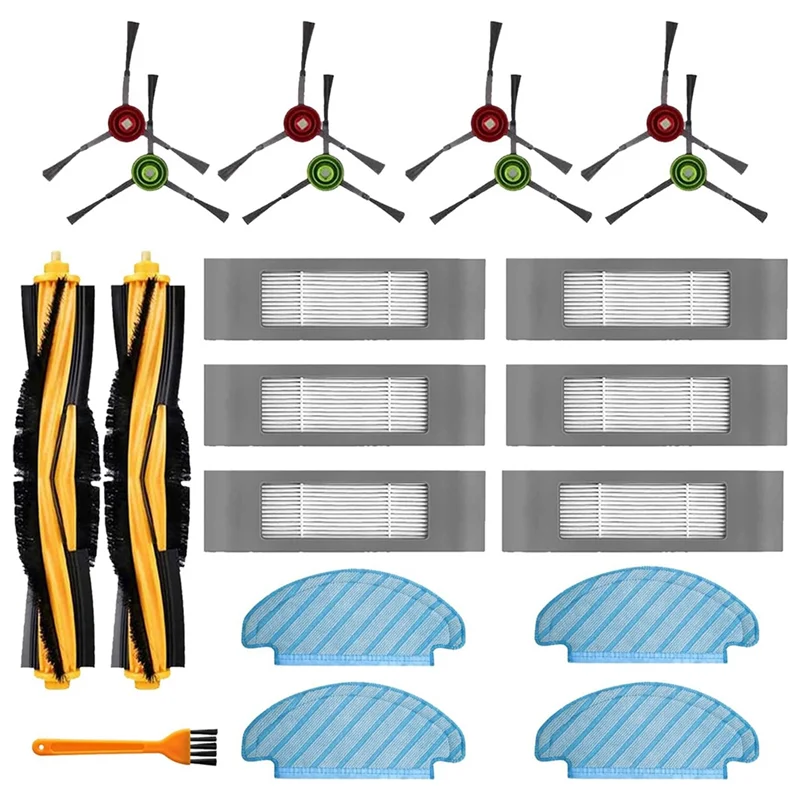 A01M-فرشاة تصفية ممسحة القماش استبدال الملحقات عدة ل Yeedi Vac ماكس فاك الهجين Vac محطة مكنسة كهربائية روبوت
