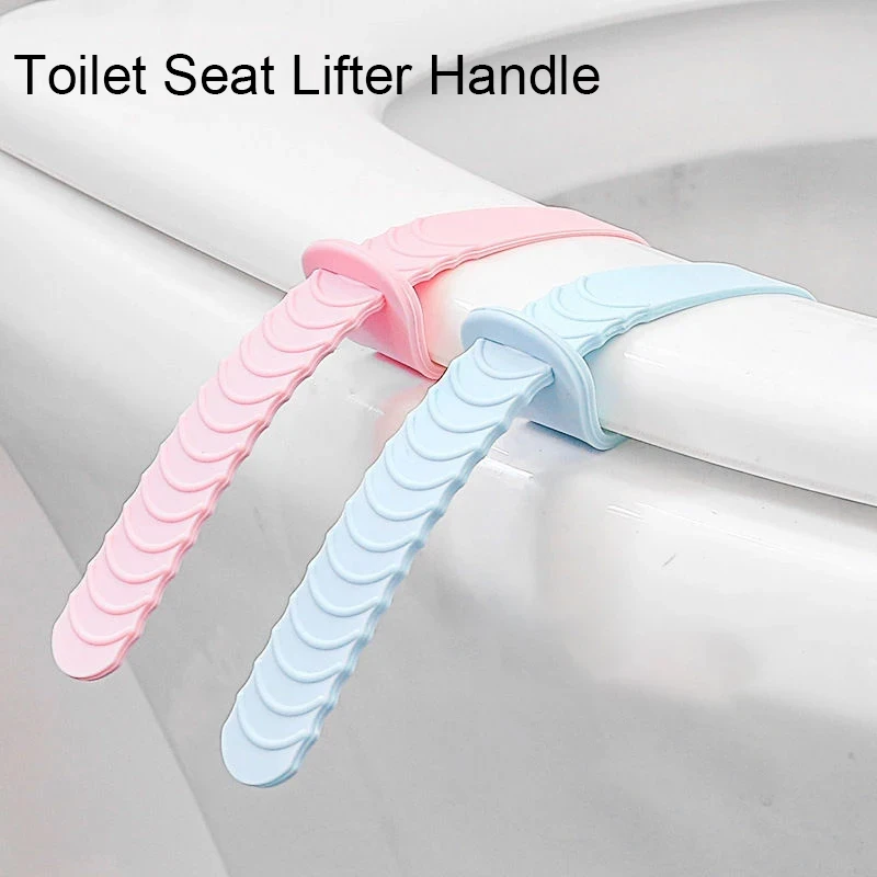 Silicone Toilet Seat Lifter Handle, Multifunction Toilet Lifting Device Avoid Touching Toilet Lid Handle Lifter Easy Application