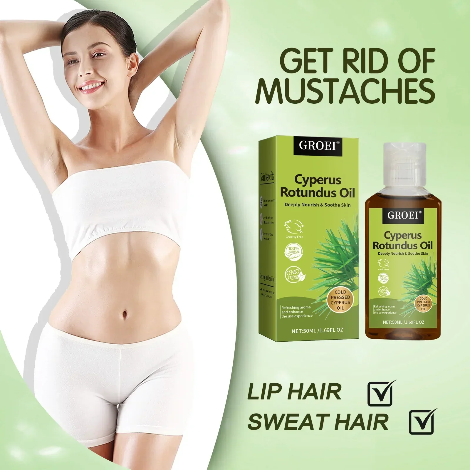Permanent Hair Inhibition Serum Painless Hair Remover Armpit Legs Arms Hair Growth Inhibitor Beauty Skin Care Body Essential OiL