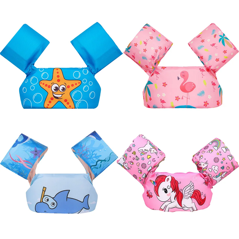 Accessorio galleggiante per piscina Accessorio galleggiante per piscina gonfiabile Apprendimento Gilet da nuoto Braccialetti di galleggiamento in schiuma Meglio dell'anello gonfiabile