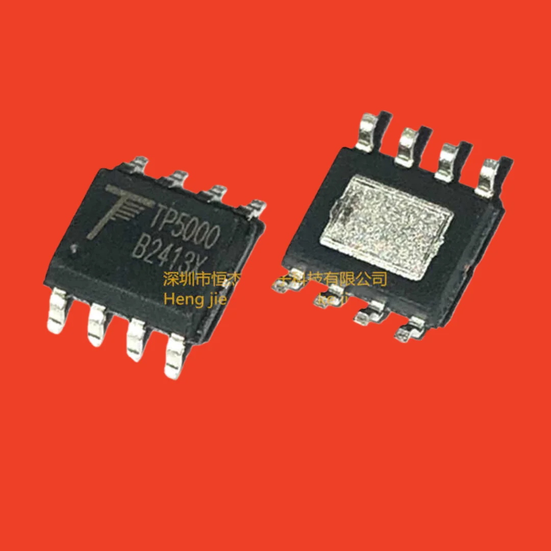 5PCS/original TP5000X SOP8 2A switch step-down single section 4.2V lithium manganese 3.6V lithium iron battery charging IC