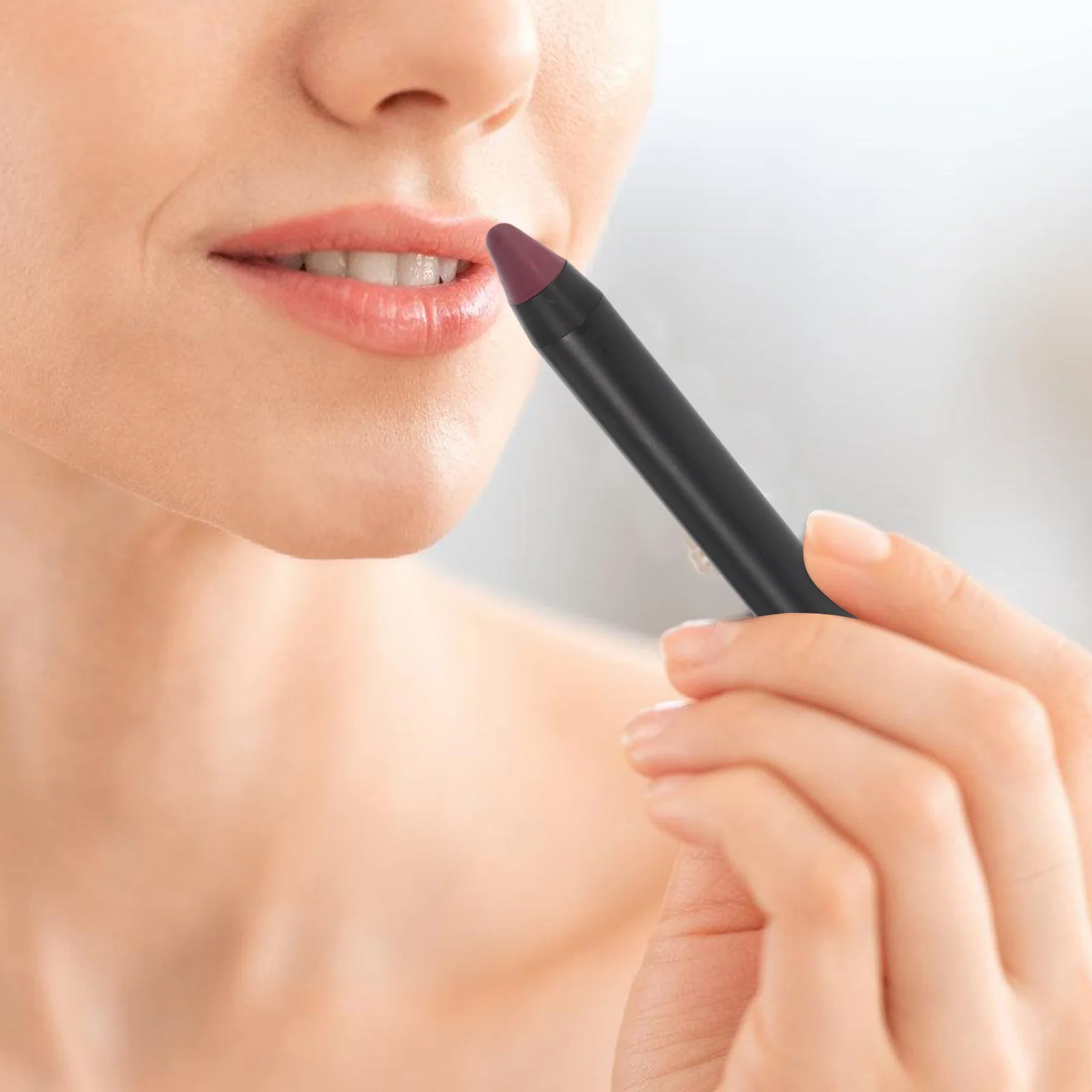Lip Liner Stift Langlebige Matte Creme Formel Präzision Spitze Für Frauen Tragbare Lip Fleck Zeichnung Werkzeug Make-Up Zubehör