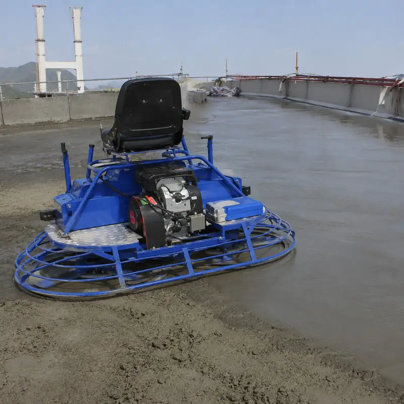 Power Trowel Machine with Dense Surface Finishing for Industrial Building Floors Customized Robust Twin Rotor Power Trowel