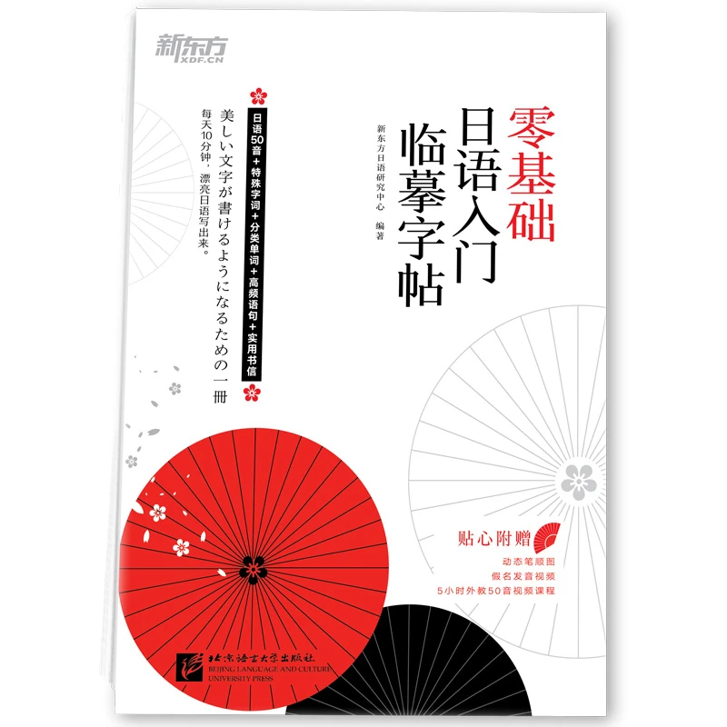 Japanese Hard Pen Copybook Practice Standard Japanese Elementary Tutorial Copybook Japanese Fifty Tone Words Sentences Copybooks