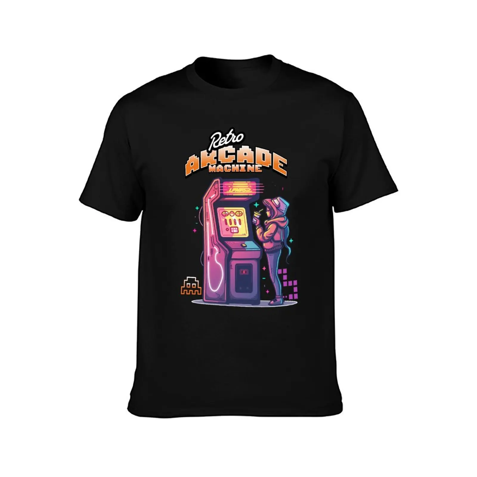 The Complete Experience: Arcade Digital Art Events and Exhibitions T-Shirt Summer Casual Cotton Tee Oversized Streetwear Tops