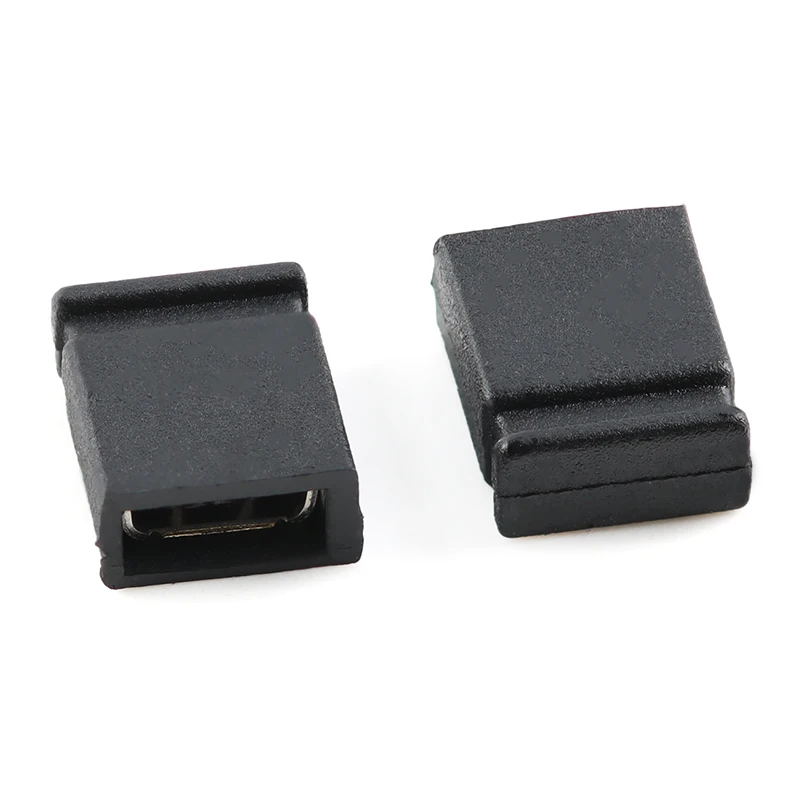 20Pcs Closed Short Circuit Cap 2.54mm 2.0mm 1.27mm Jumper Cap Pin Block Connector for 2.54mm Header