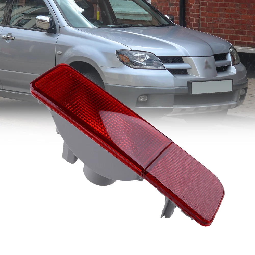 Rear Bumper Fog Light Reflector Lamp For Mitsubishi Outlander CU 2003-2006 Car Exterior Light