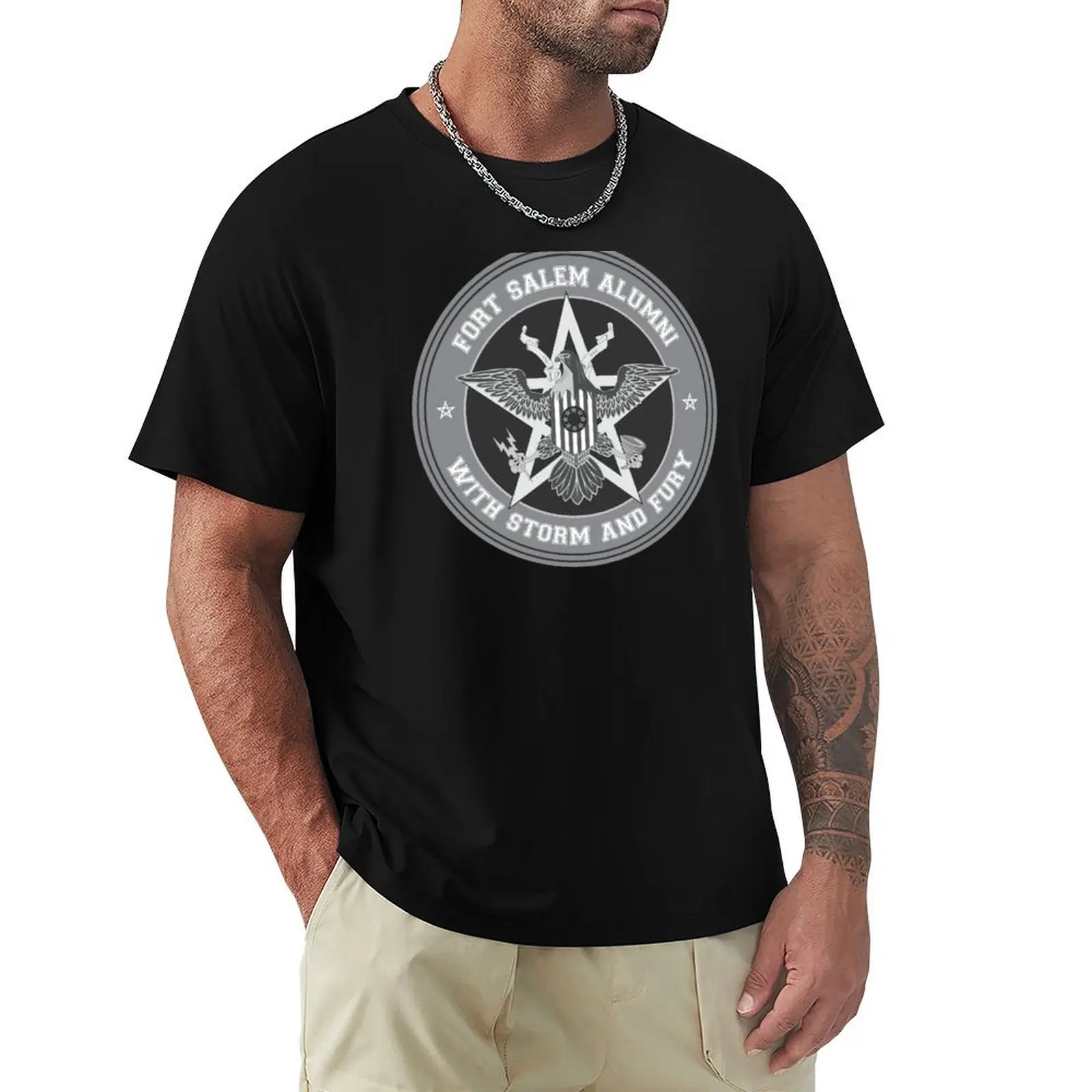 Fort Salem Alumni - With Storm And Fury T-Shirt man t shirt graphic T-Shirt