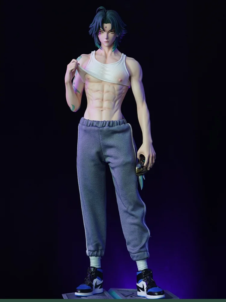 

2025 37cm Spot Limited Gk Hand-Made Statue Of Sgs Genshin Fashion Toy Impact Anime Cool Figure Collection Surprise Gift