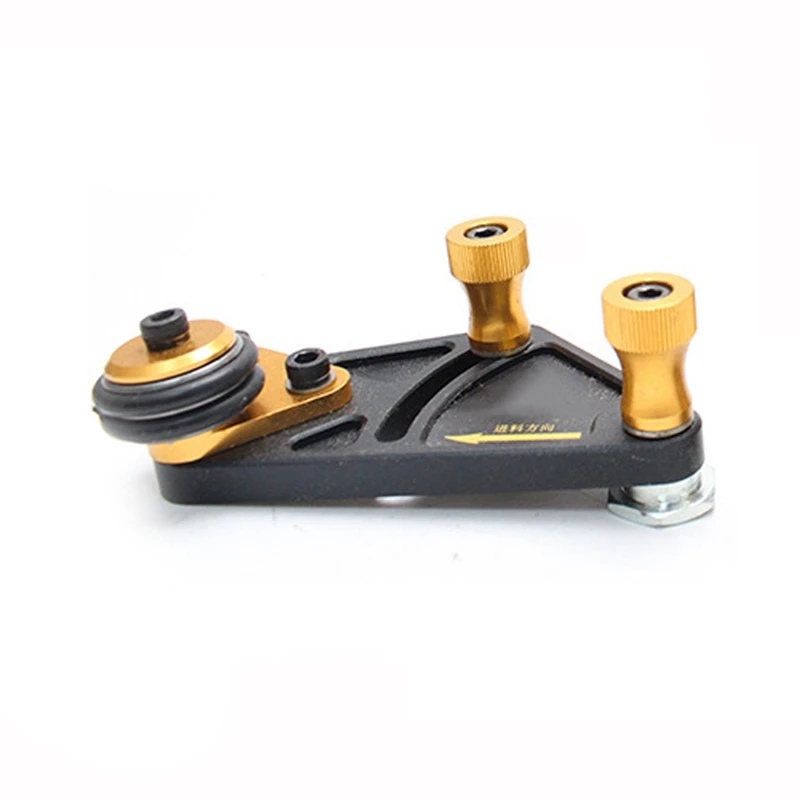 TOP 2PCS Woodworking Aluminum Alloy Multi-Purpose Feather Loc Boards Saw Table Pressing Feeder Guider Safety Push Tool