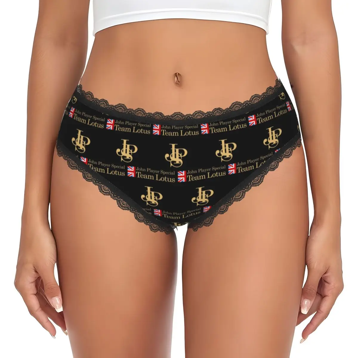 Custom JPS John Player Special Team Panties Briefs Women's Comfort Briefs Underwear Breathable Female Underpants