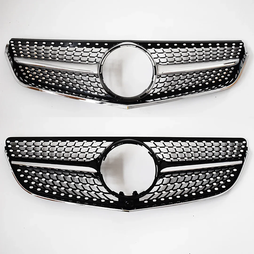 Sport Front Air Vent Radiator Grid For Mercedes Benz W207 C207 A207 E Coupe 2009-2016 Bumper Grille Grill Car Trim Accessories