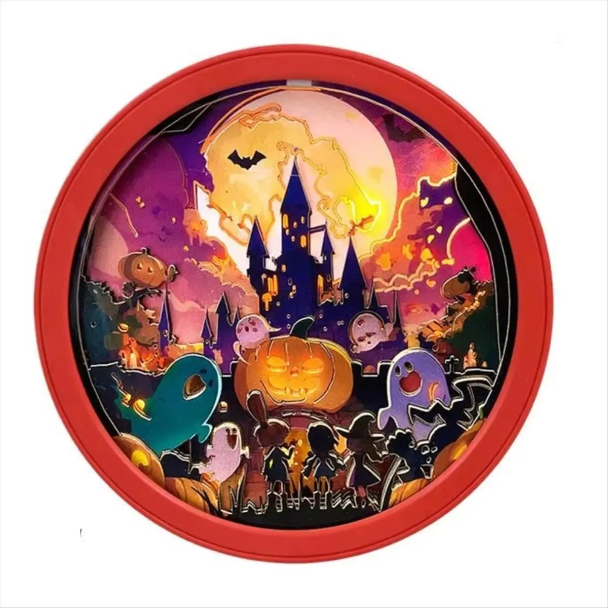 Refrigerator Magnets Vintage Halloween Garage Magnet Decal Festive Memorial Sticker for Planners Kitchen Festival Home B