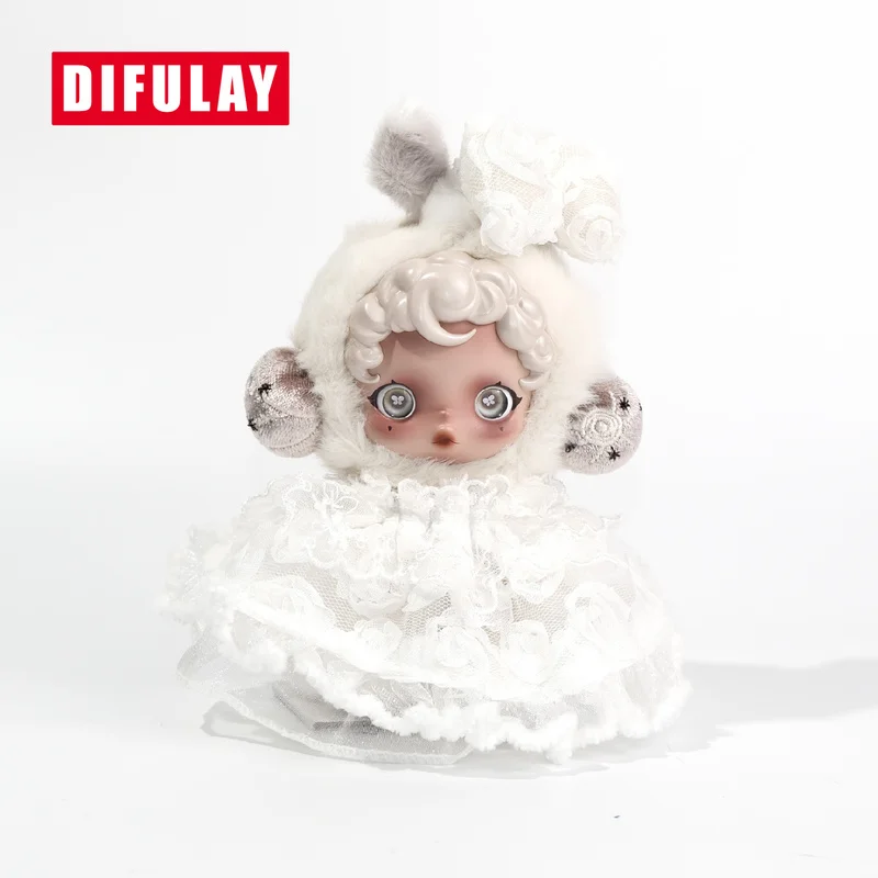 

New Product Original Sp Baby Clothes Skullpanda Only Baby Clothes Light Weaving Garden Lace Wedding Dress Set Diy Dressing Toys
