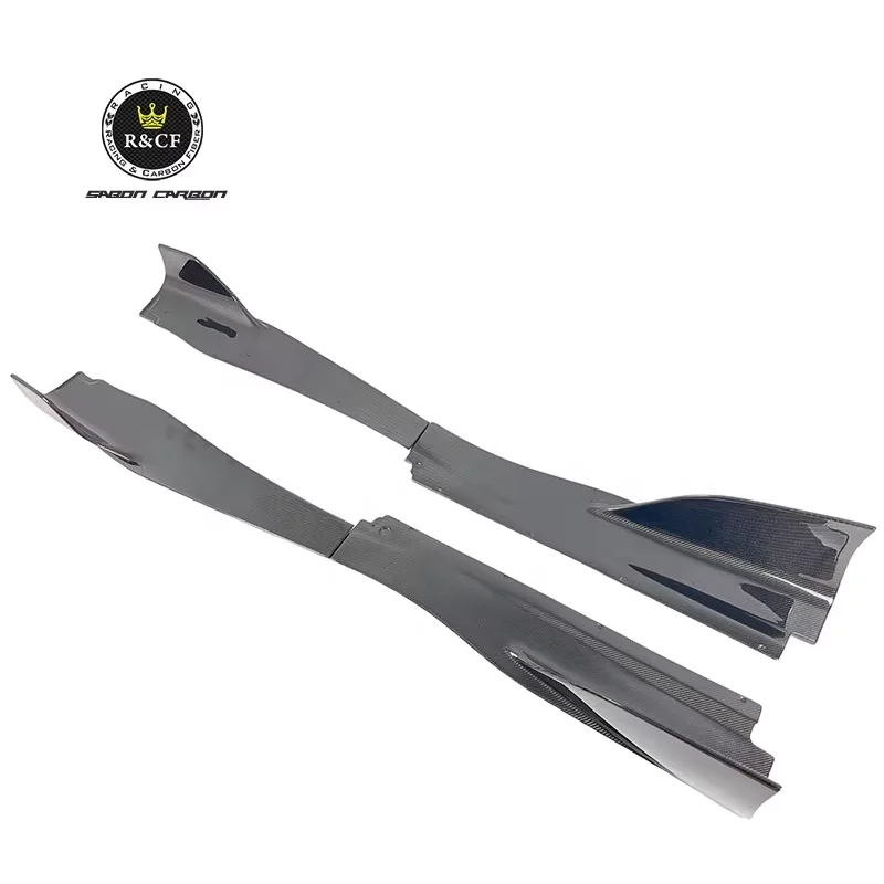 

720s RY Style Carbon Fiber Side Skirts Rock Panel for McLaren 720S Body Kit 2017-2019 Accessories