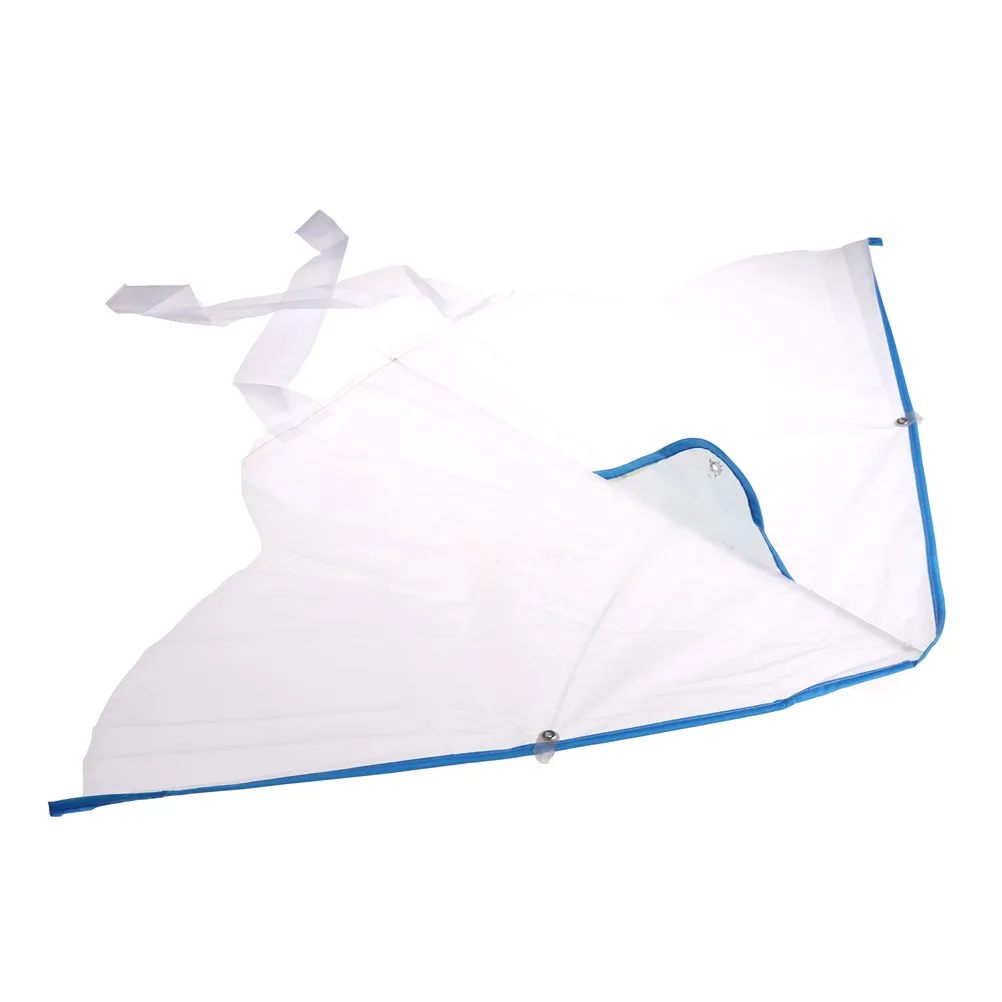 Cerf-volant papillon pliable pour enfants, jouets d'extérieur, peinture, bricolage, blanc, 1 pièce