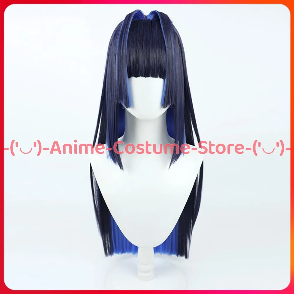 Hololive NL VTuber Ouro Kronii Cosplay Pruik Casual Outfit Anime Karakter Halloween Carnaval Feestkostuum Pruiken Synthetisch haar